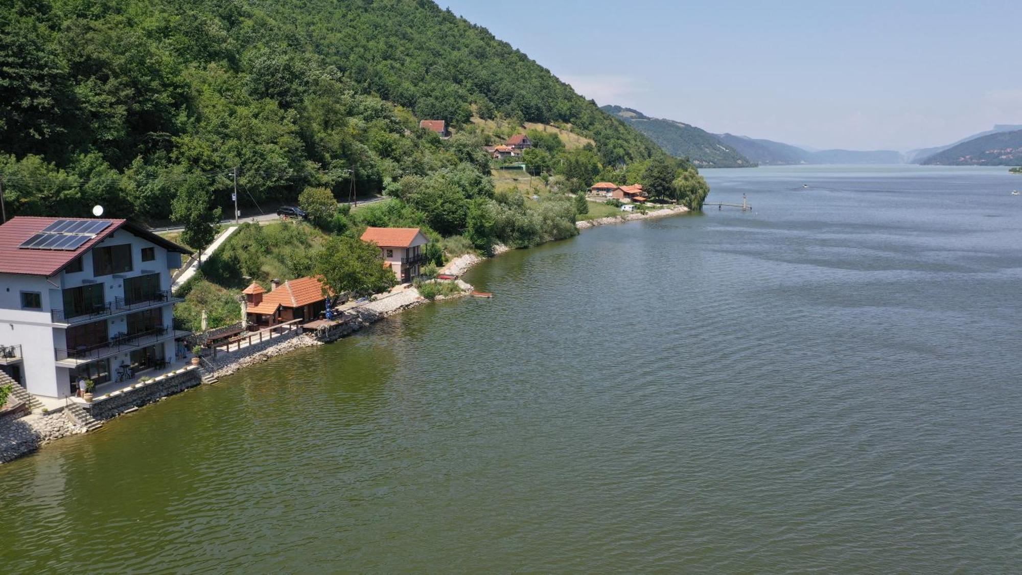 Dunavska Vila Milosavljevic Daire Donji Milanovac Dış mekan fotoğraf